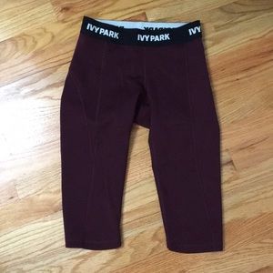 Ivy Park Capri Workout Leggings
